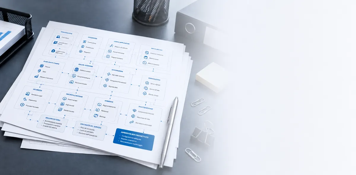 Schema operativo e flussi di lavoro FileMaker
